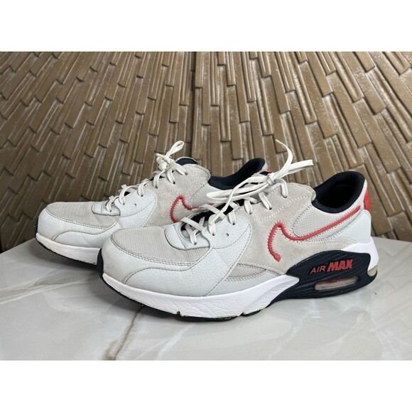 Nike Air Max Excee SE Sneakers DZ0795-013 White Leather Men Shoes Sz 11.5 - Picture 2 of 11